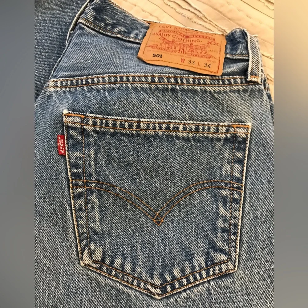 Vintage Original Fit 501 Levi’s EUC nicely broken in! - Picture 1 of 6